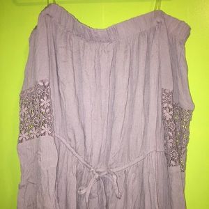 Off the shoulder dress